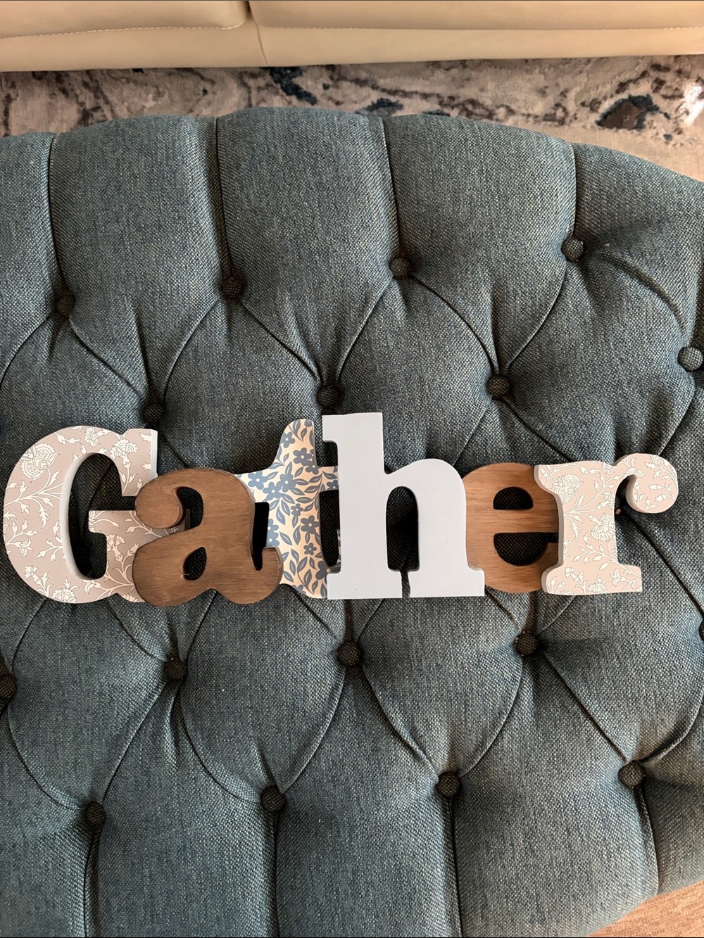 Wood Gather Sign